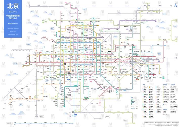 北京地铁规划图2025