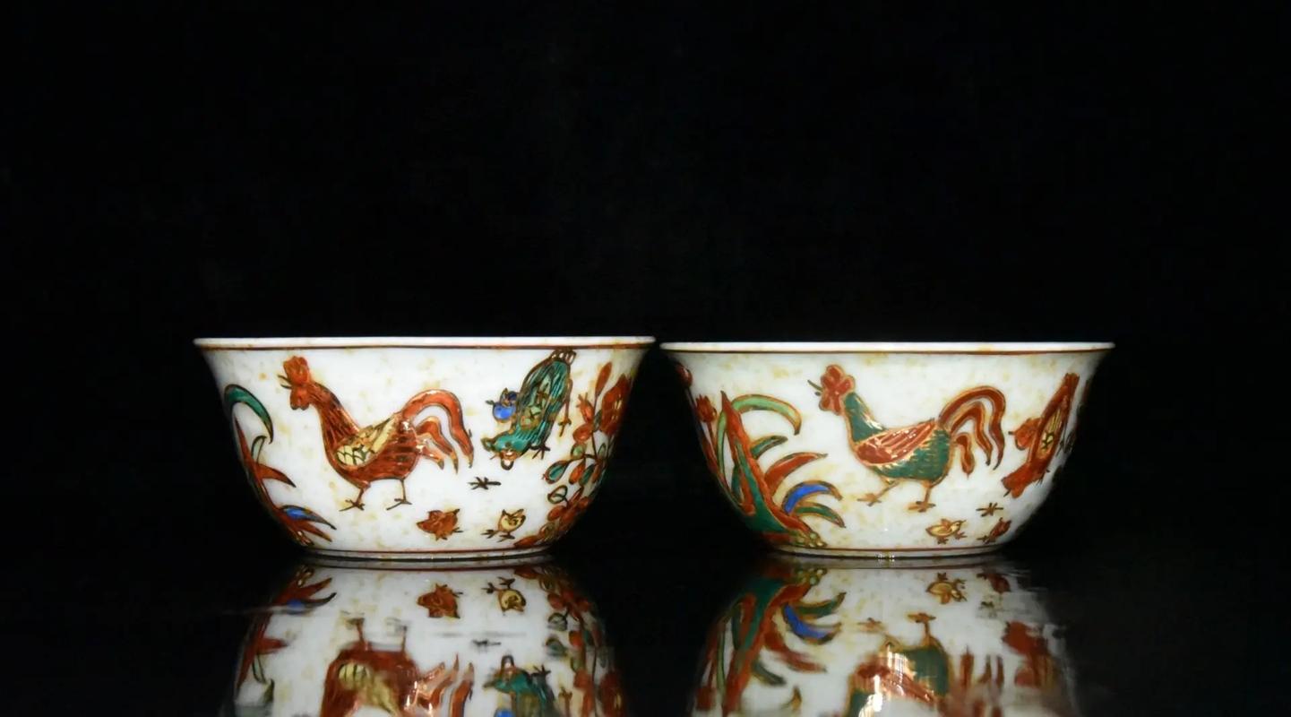 博物馆藏成化五彩瓷器