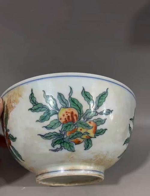 博物馆藏成化五彩瓷器