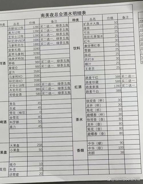 上海好乐迪ktv价目表