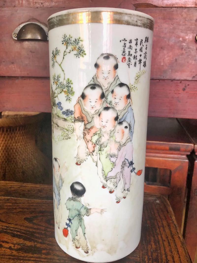 王少维浅降彩瓷器价格