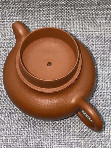 紫砂壶底印章一片树叶