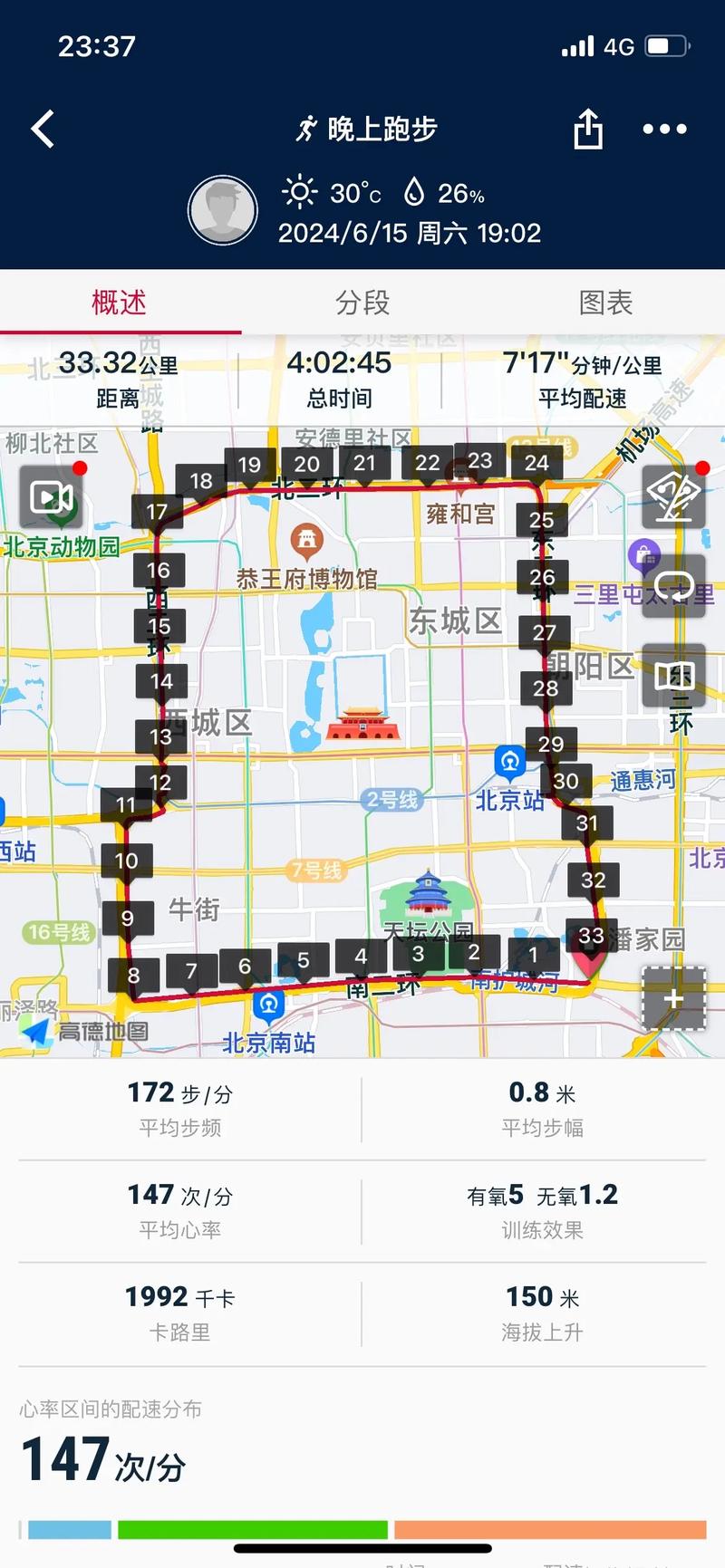 北京四环路全长多少公里
