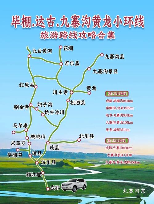 成都到若尔盖花湖多少公里