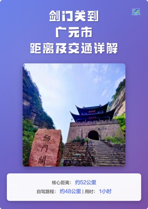 成都到广元剑门关多少公里