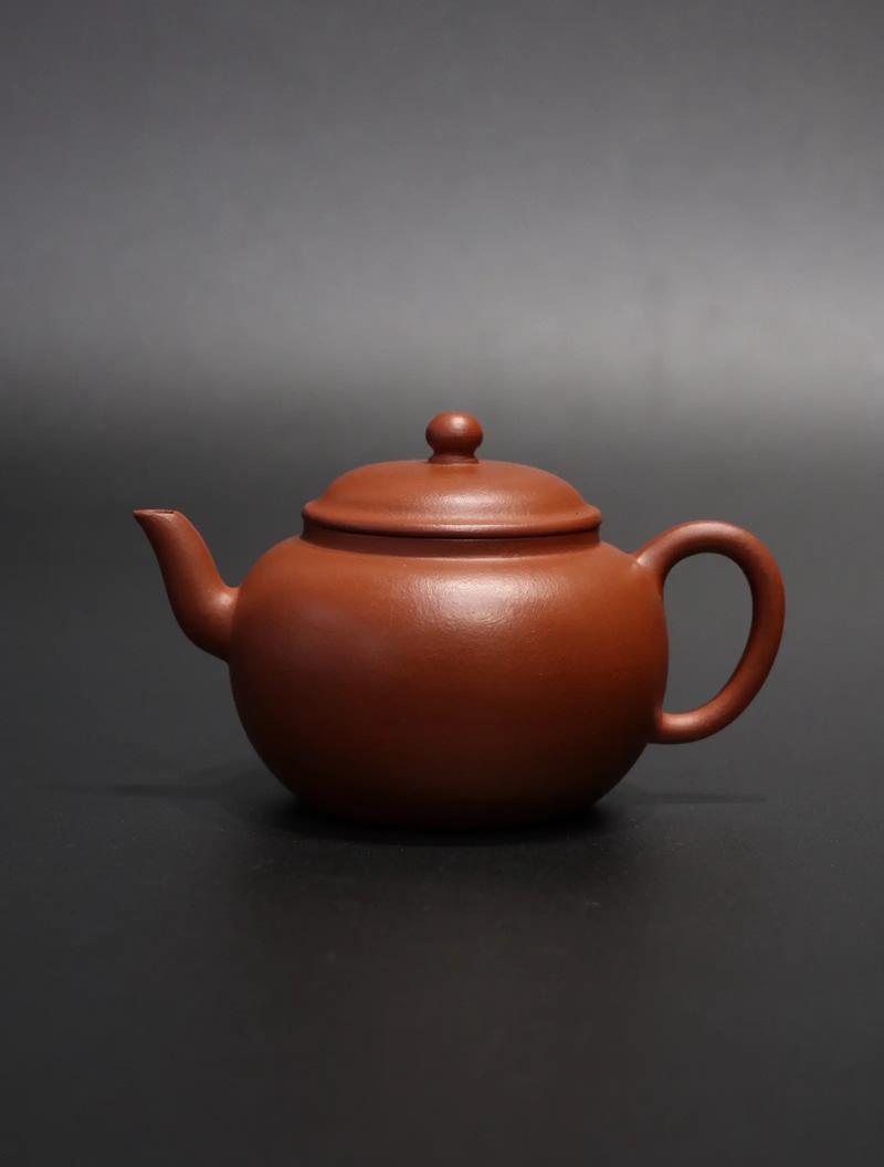紫砂壶朱泥薄胎小品壶