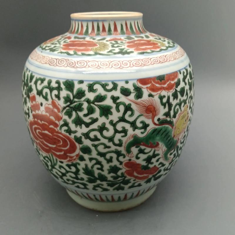 康熙五彩民窑瓷器图片