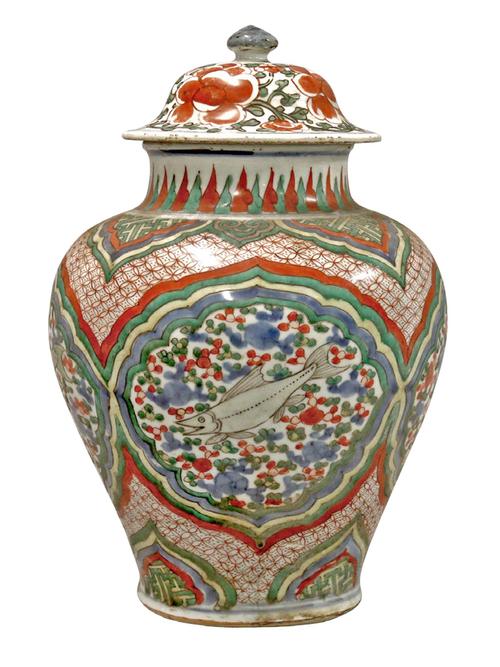 康熙五彩民窑瓷器图片