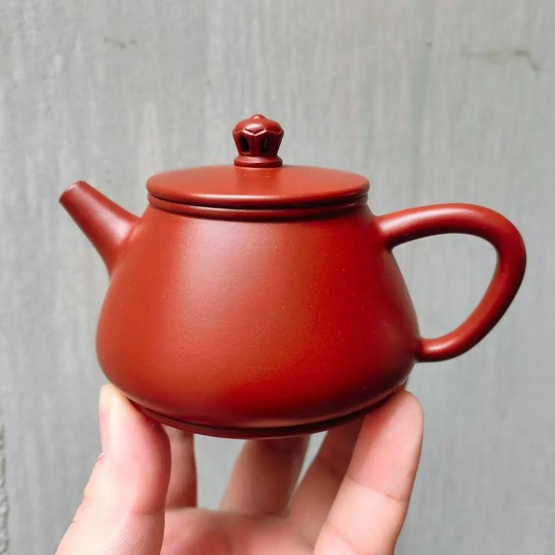 大红袍紫砂壶包浆图片