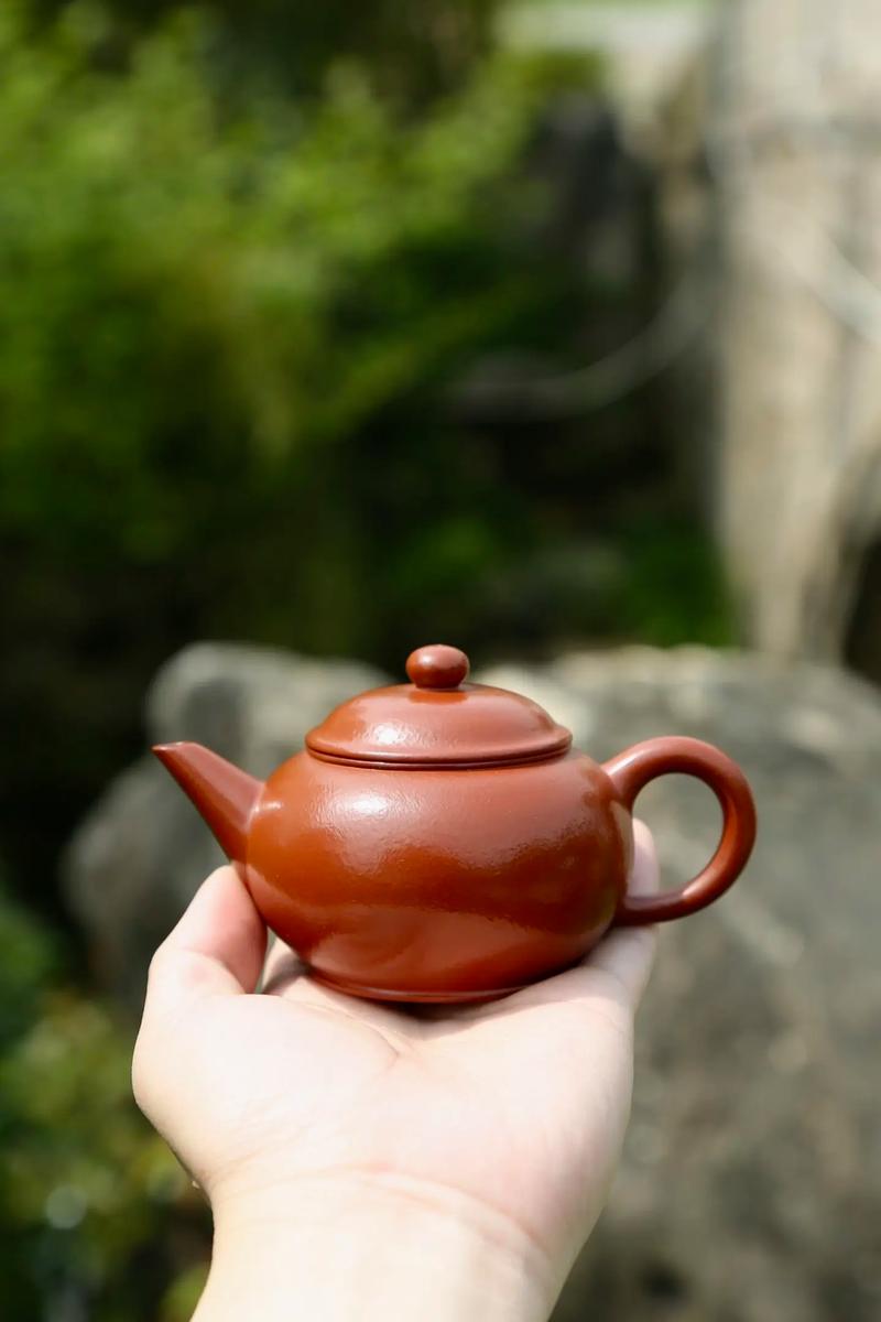 大红袍紫砂壶包浆图片