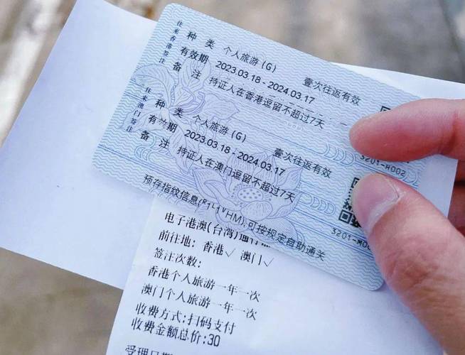 港澳通行证 签注 上海