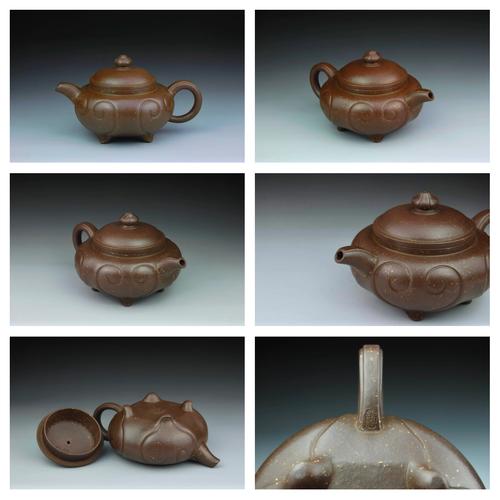 鲍正兰紫砂壶款底图样