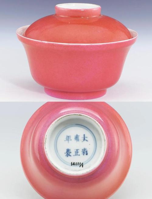 博物馆藏红釉瓷器图片