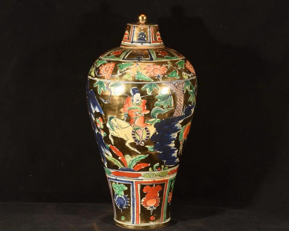 元至正年张文进造瓷器