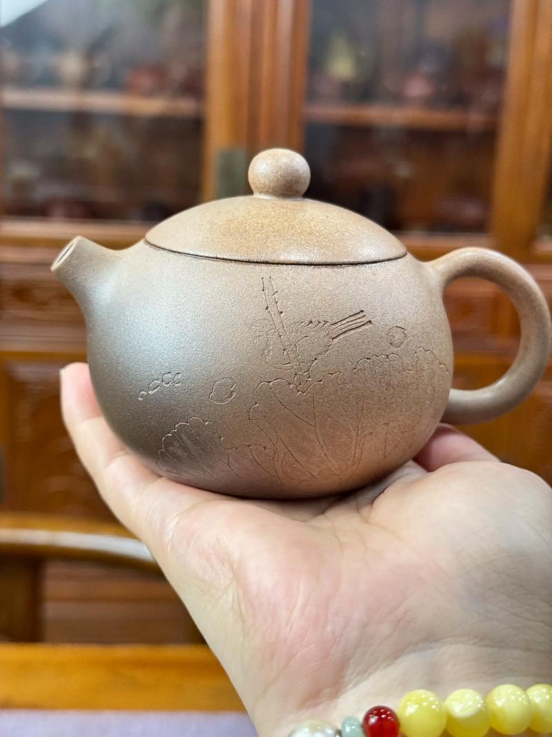 底槽清泥料紫砂壶图片