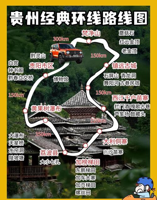成都到贵州自驾游最佳路线