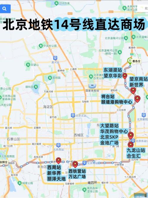 北京14号线地铁线路图