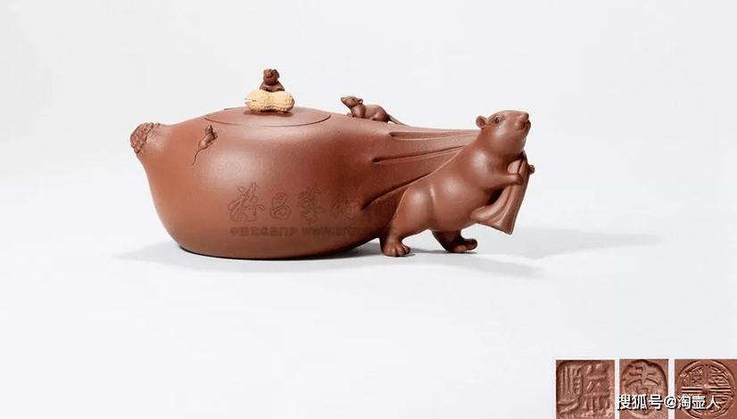 季益顺老鼠紫砂壶价格