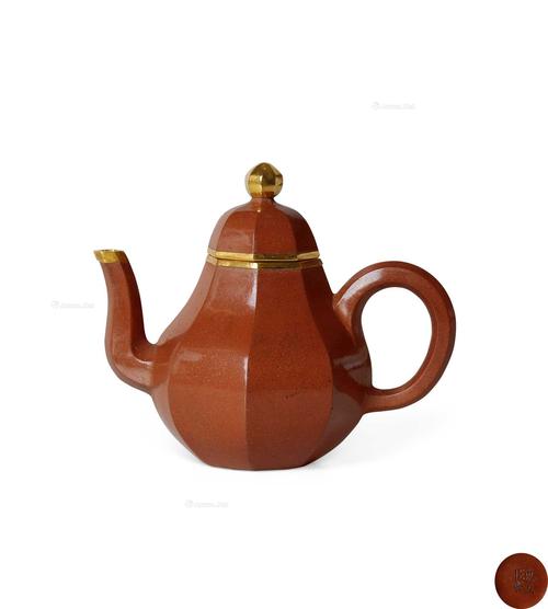 惠孟臣鎏金紫砂壶价格