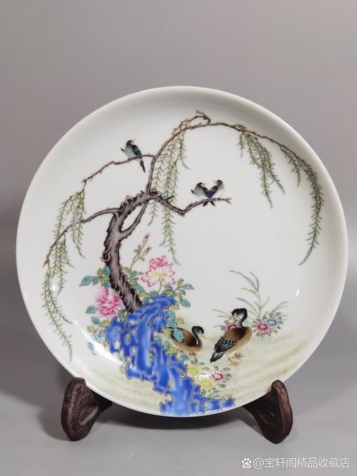 宋代瓷器上的喜鹊登梅