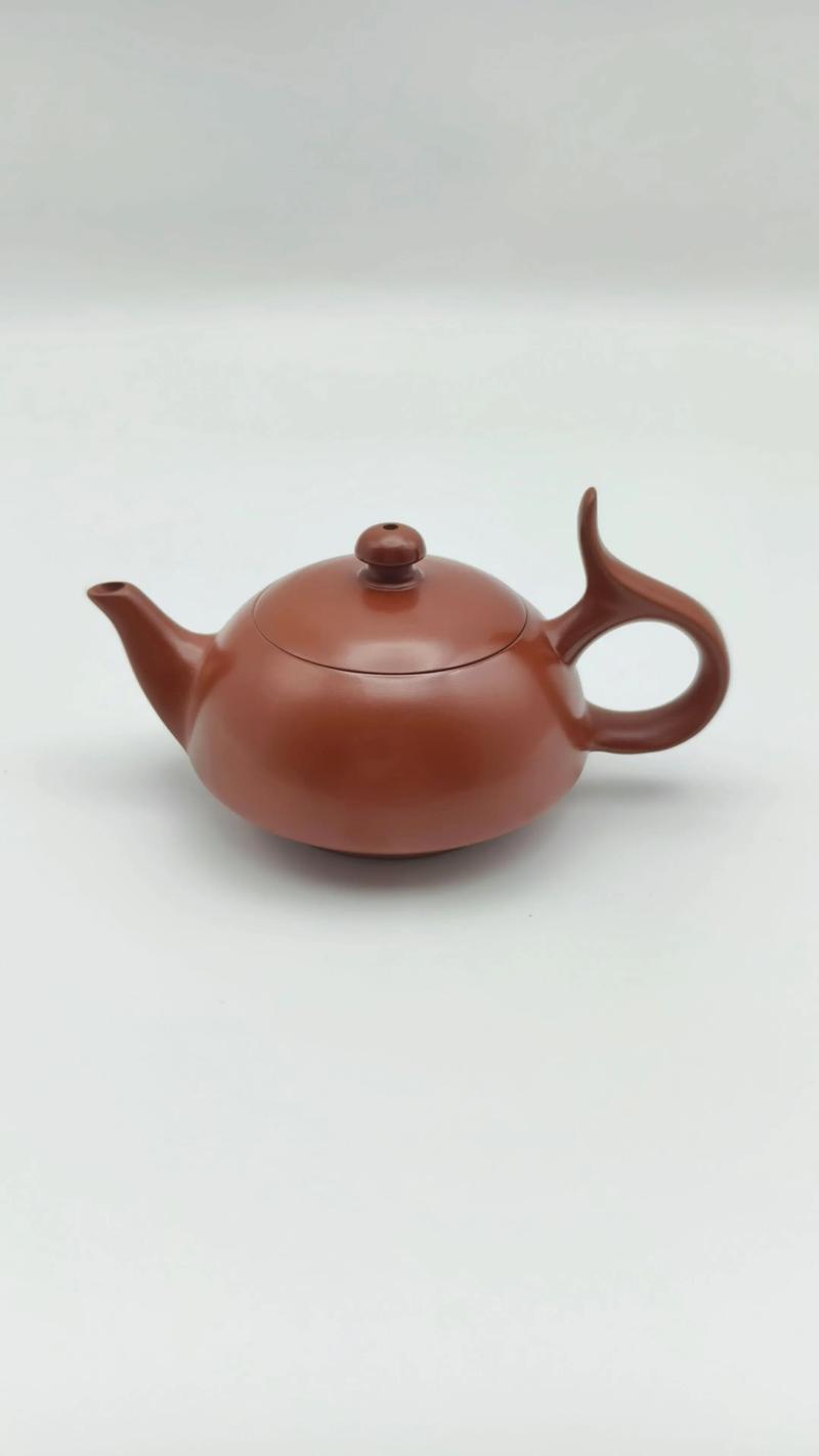 手拉坯紫砂壶外部特征