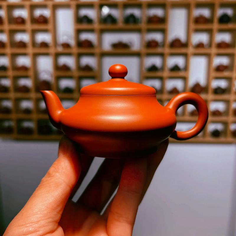 手拉坯紫砂壶外部特征