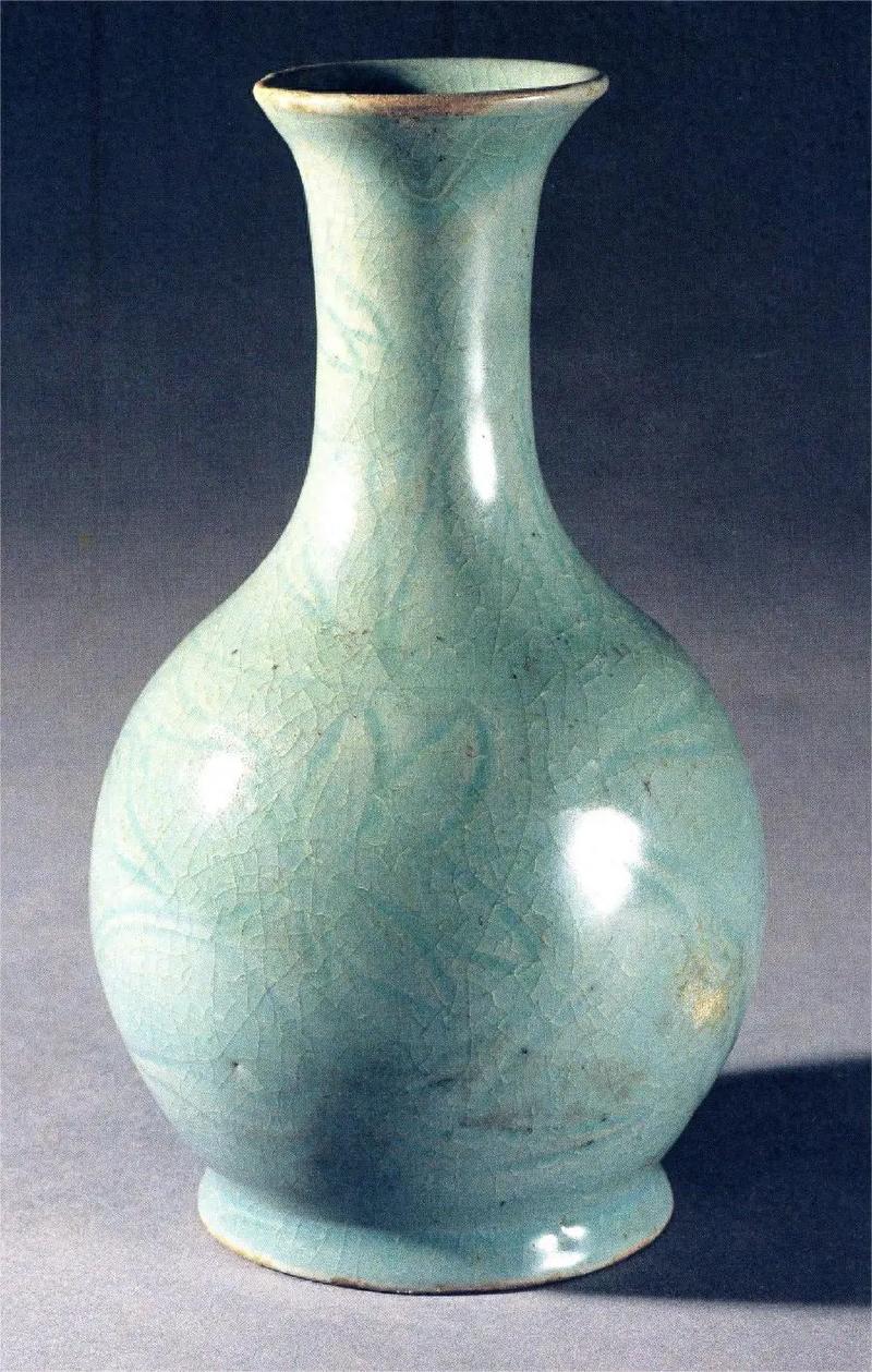 宋代霁蓝釉瓷器真迹图