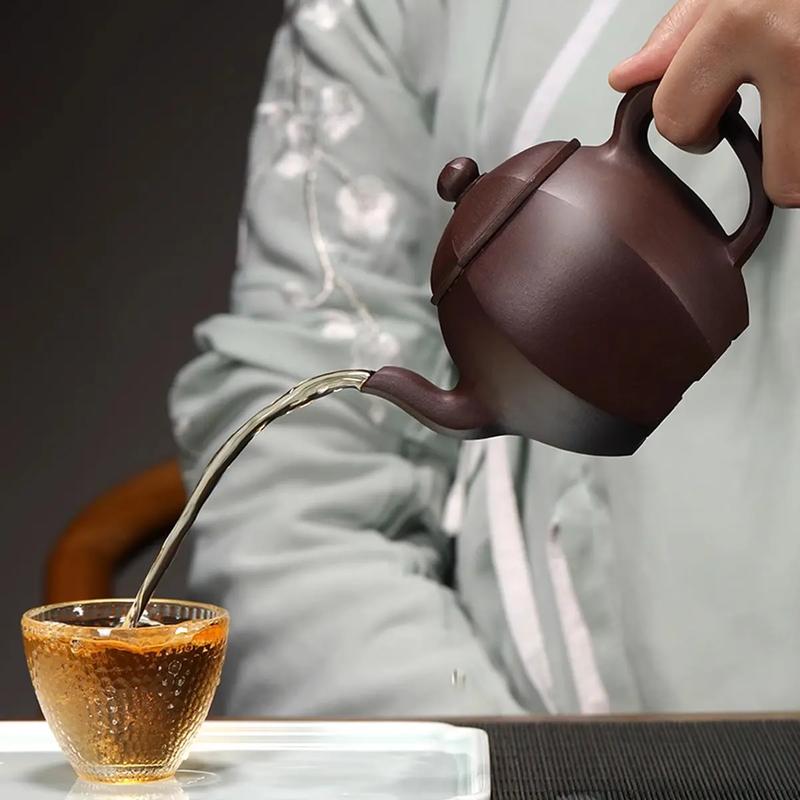 紫砂壶开壶煮出了颜色