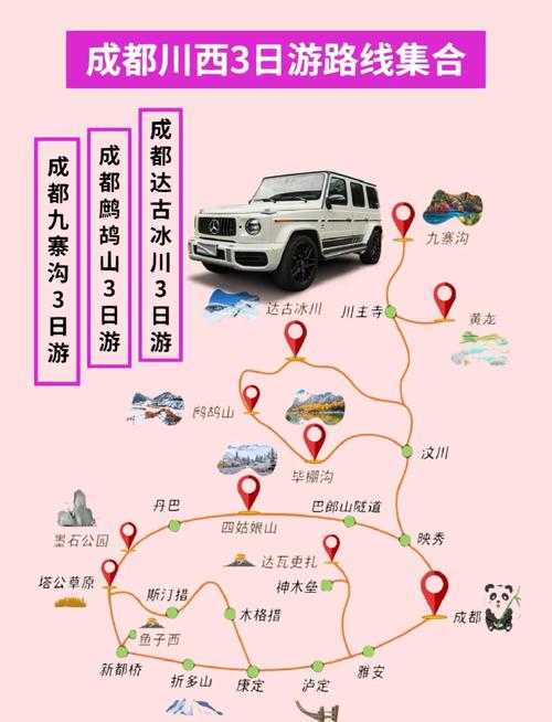 成都周边3日自驾游推荐