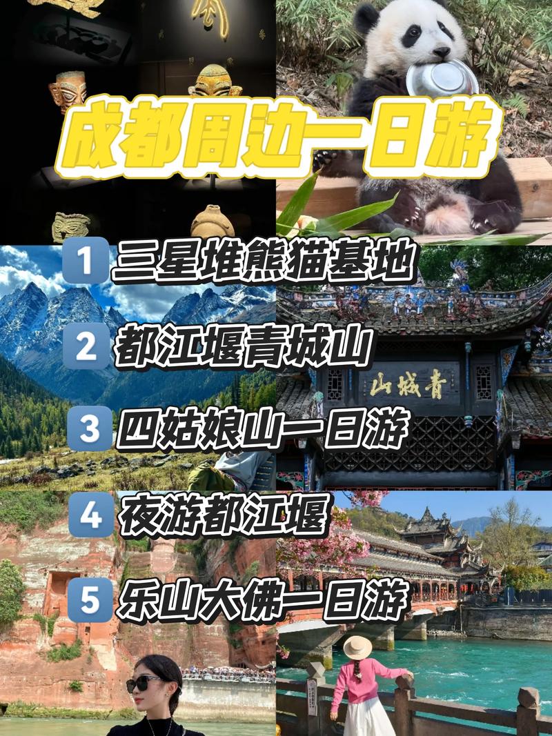 成都周边2日游景点推荐
