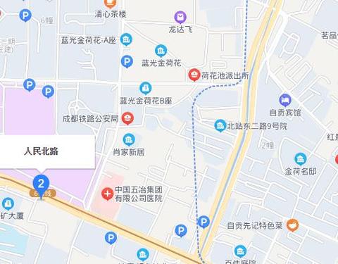 成都人民北路属于哪个区