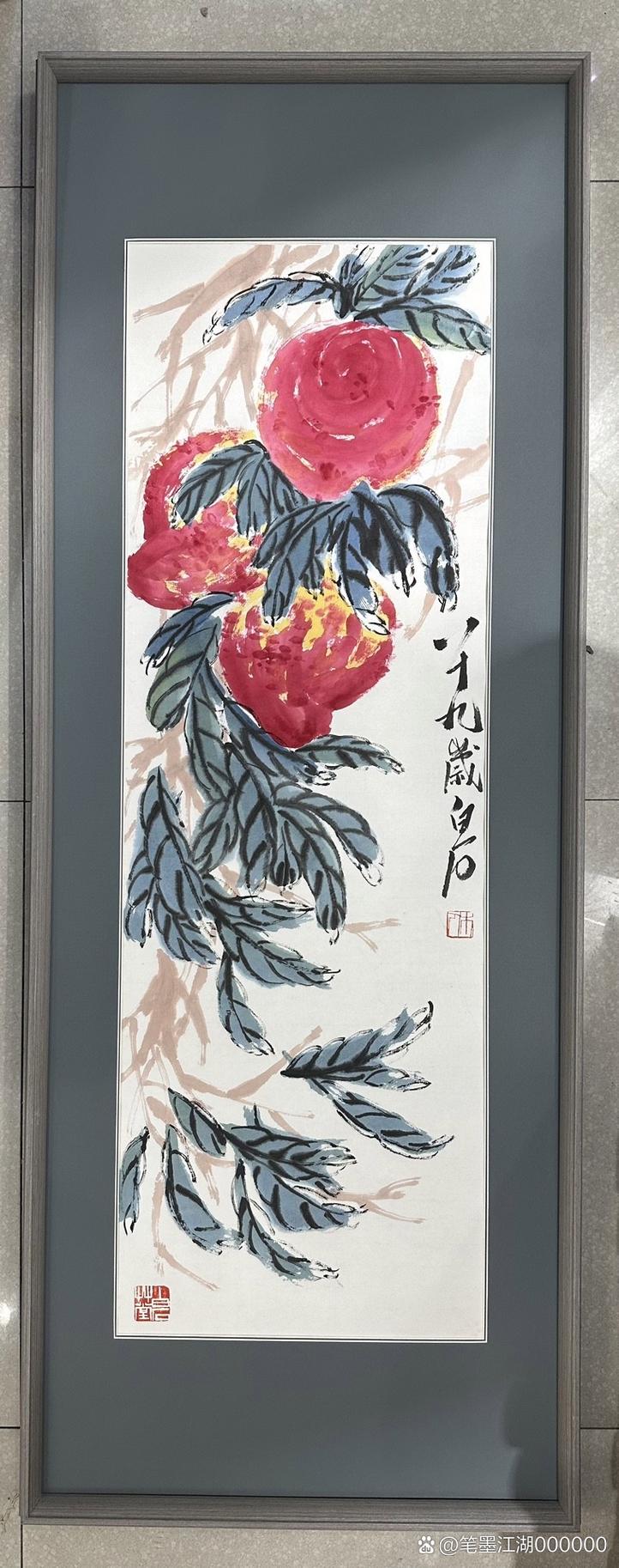 齐白石在瓷器上绘画吗