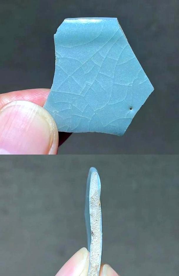 北宋汝窑瓷器胎质特征