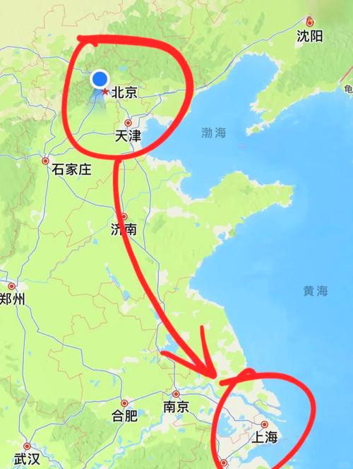 北京到上海有多少千米