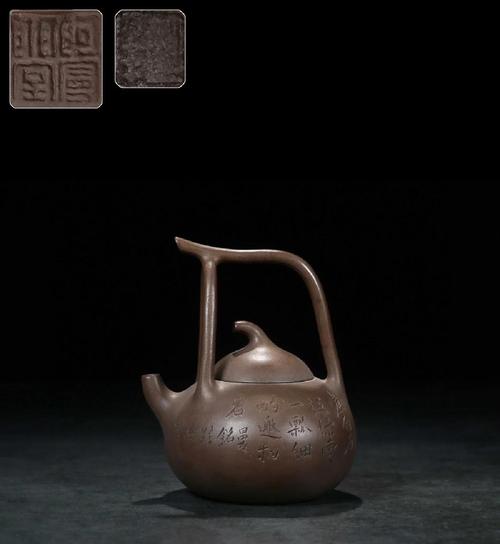 清代陈曼生紫砂壶图片