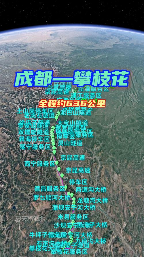 成都至攀枝花汽车时刻表