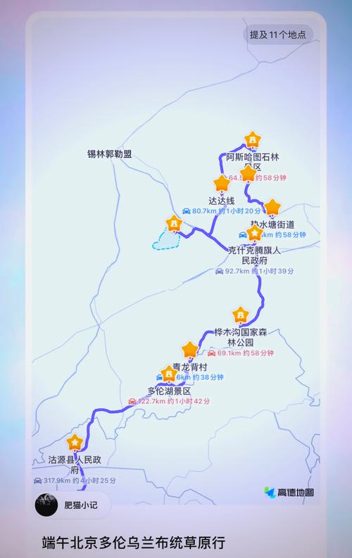 北京到乌兰布统自驾游