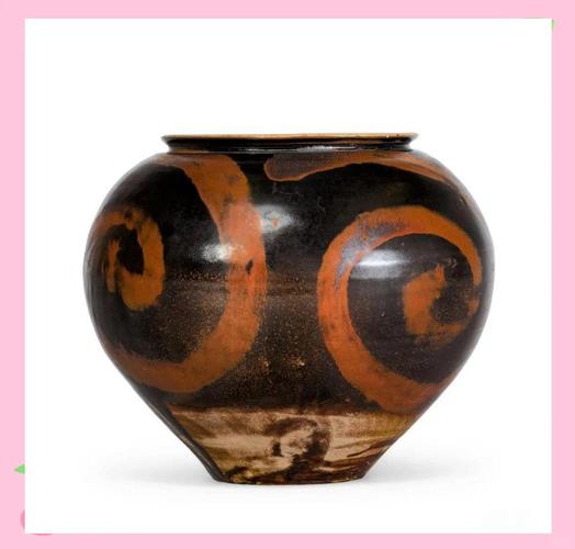 宋代黑釉铁锈瓷器图片