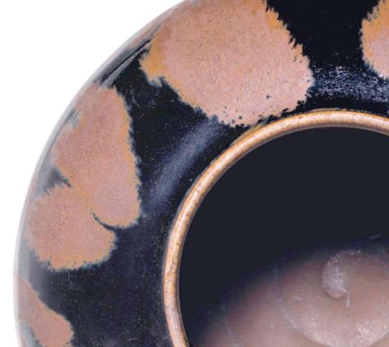 宋代黑釉铁锈瓷器图片