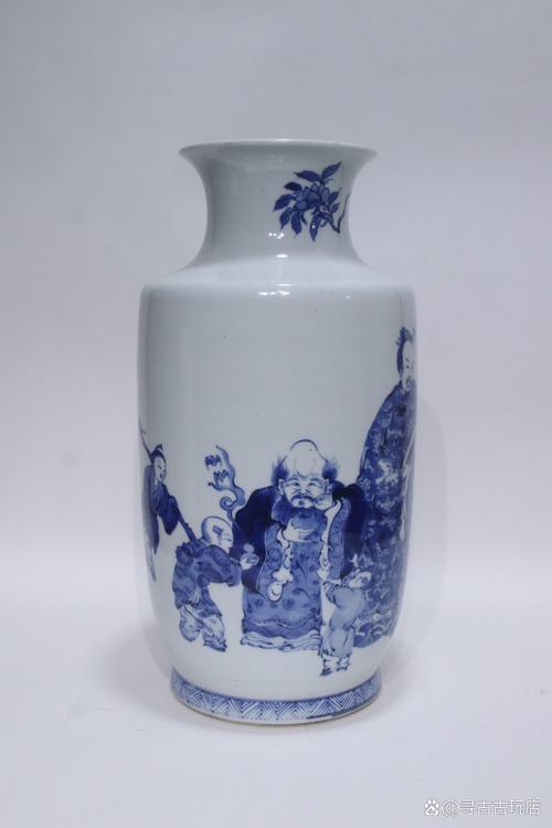 康熙人物青花瓷器图片