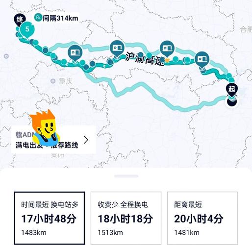 成都到江西经过哪些地方