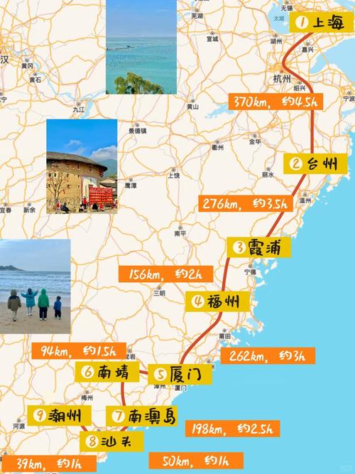 福州到上海有多少公里