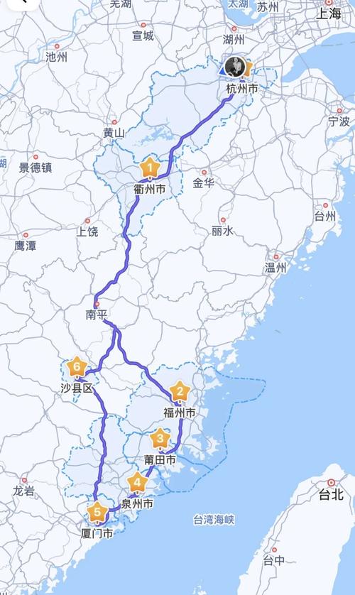 福州到上海有多少公里