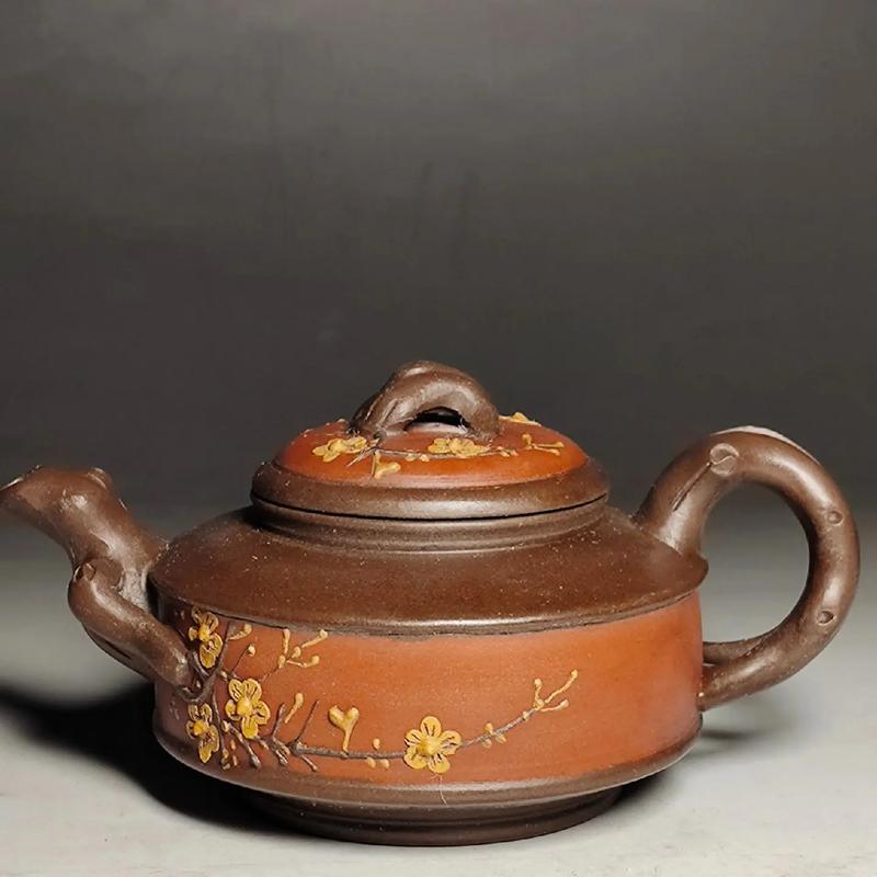 紫砂壶周桂珍作品梅花