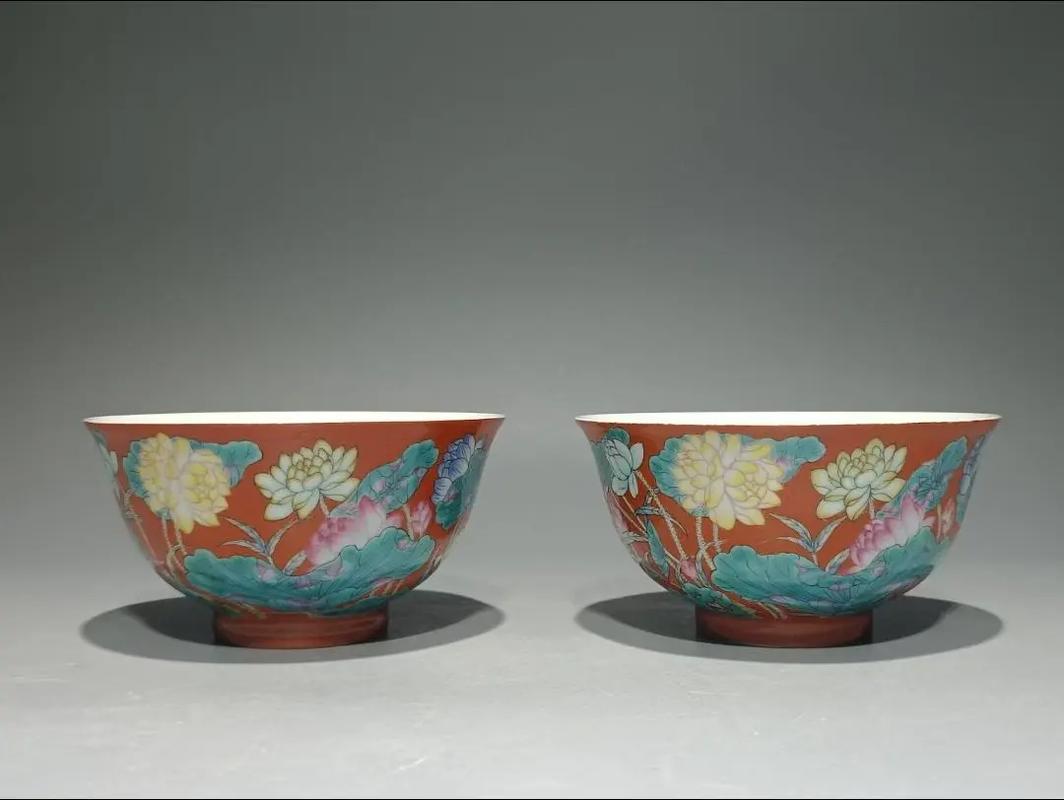 康熙珊瑚红釉瓷器图片