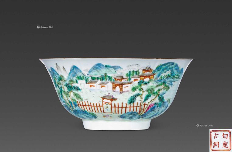 嘉庆粉彩瓷器绘画特点