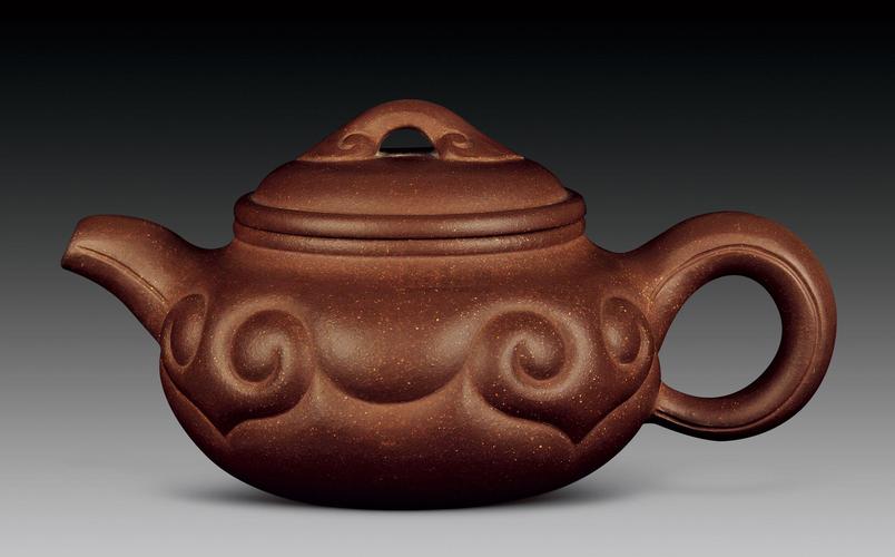 周桂珍仿古如意紫砂壶