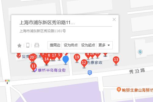 上海秀沿路属于哪个区