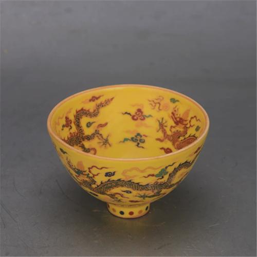 宣德黄铀瓷器真假鉴定