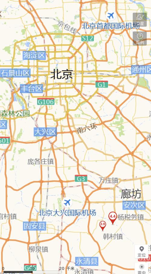 河北哪个县离北京最近